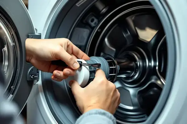 Washing machine pump replacement project